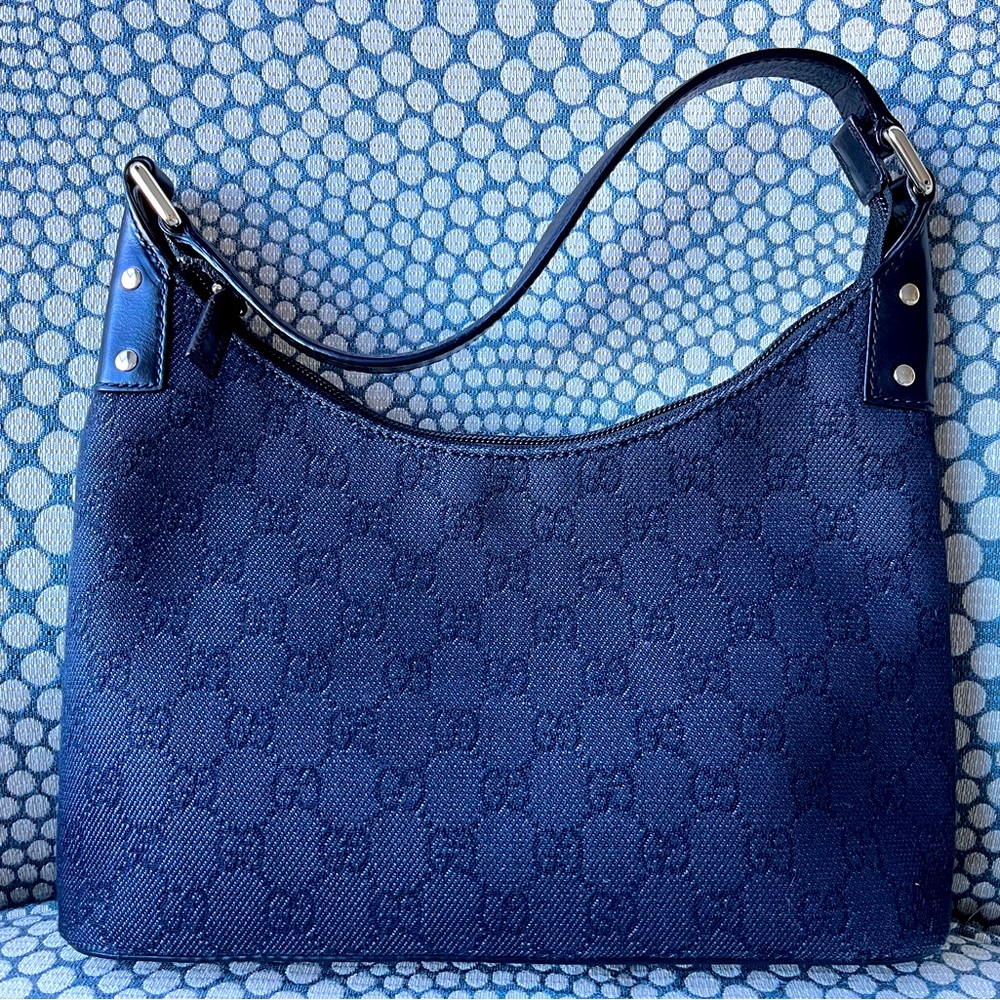 Vintage Pre-loved Gucci GG Canvas Hobo